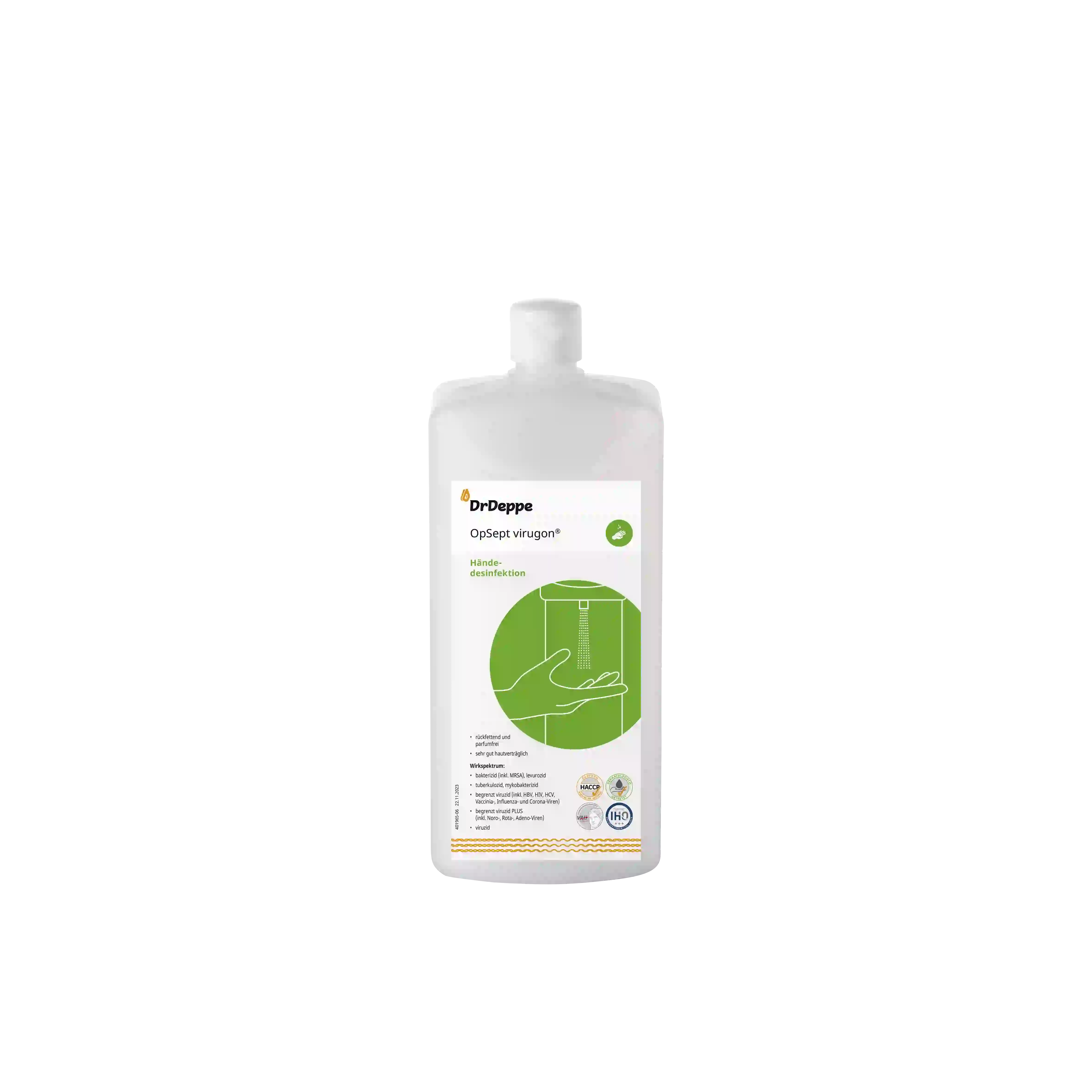 DrDeppe OPSept Virugon Händedesinfektion 1 L