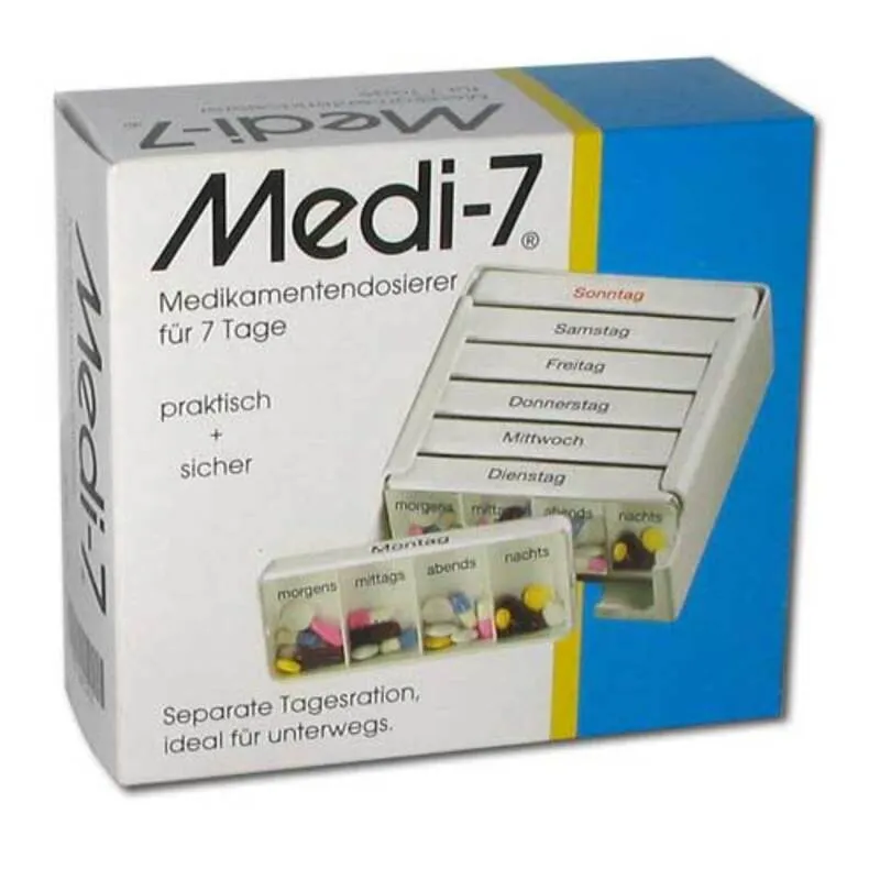 Medi-7, Medikamentendosierer für eine Woche, NEO