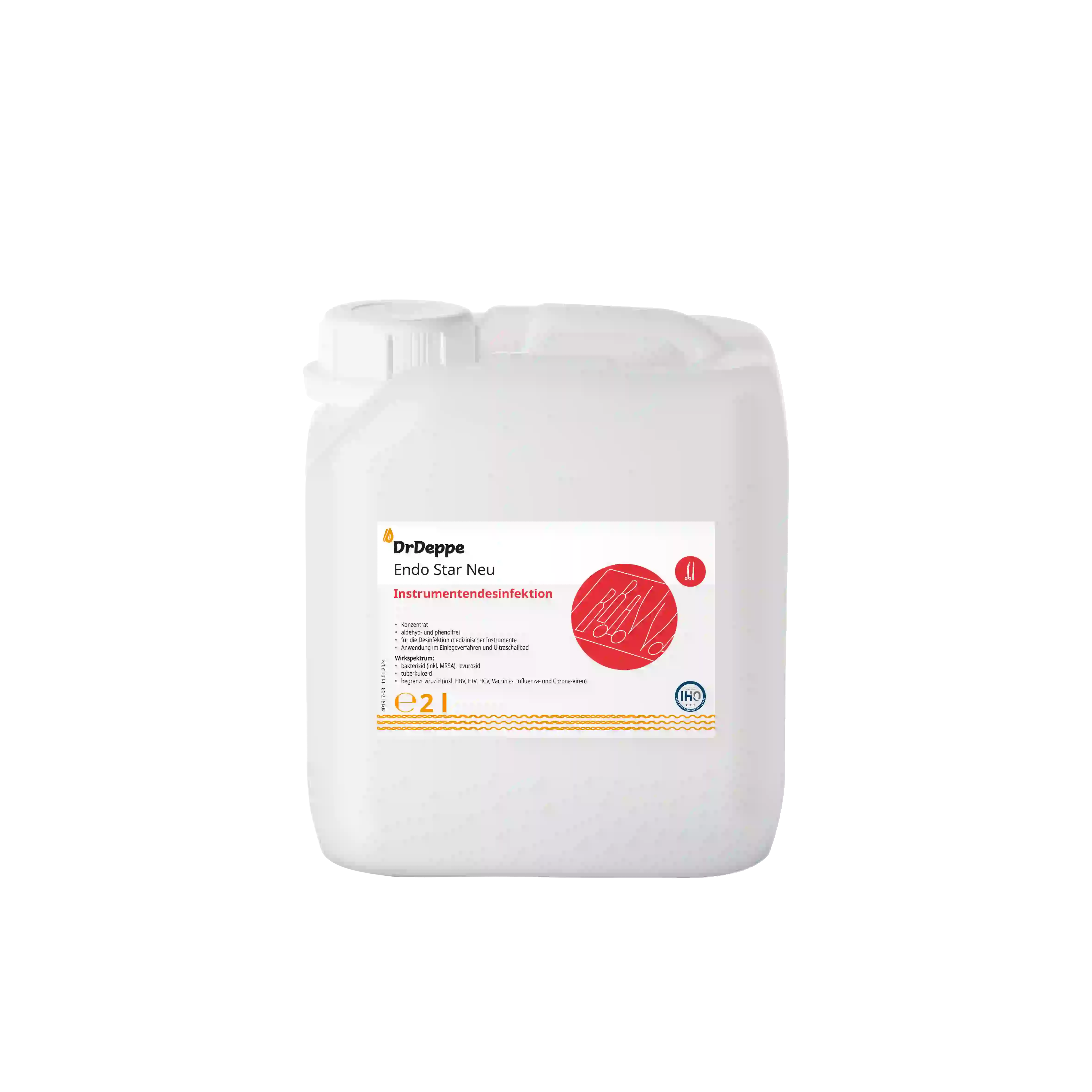 DrDeppe Endo Star Neu Desinfektionsmittel für Instrumente 2
