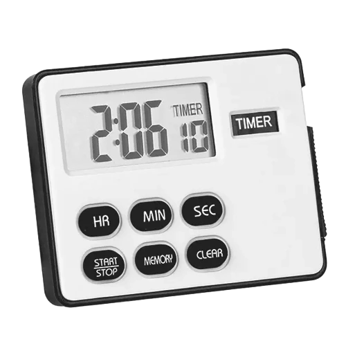 Compact Timer mit Batterie digitale Tischstoppuhr