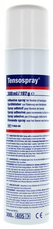 Tensospray-Klebeband Fixierspray 300 ml