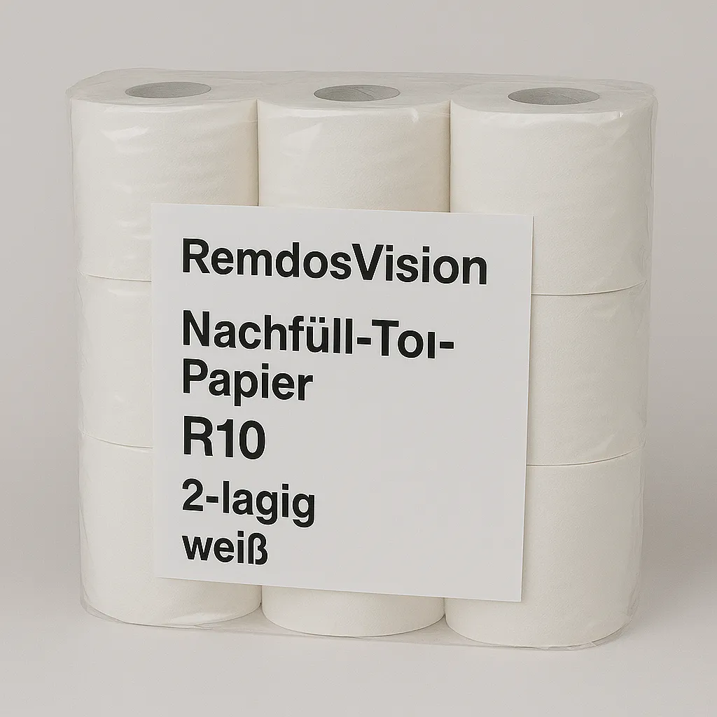 RemdosVision Nachfüllrolle C10 -  2 Lagig  - weiß