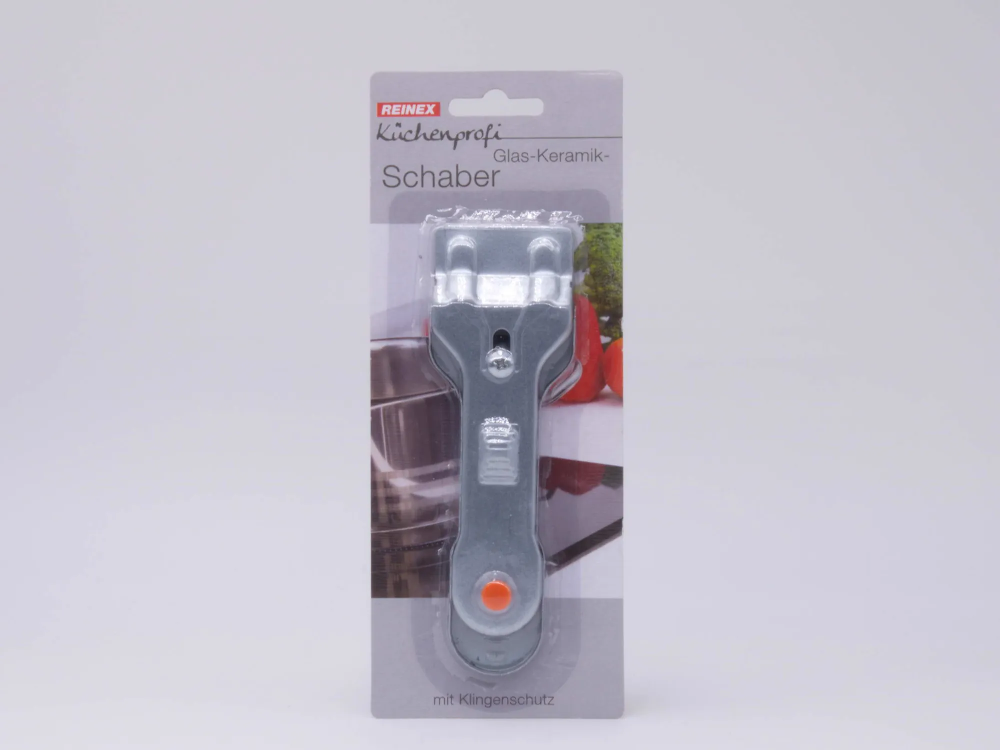 REINEX Glas-Keramik-Schaber mit Klingenschutz, 13cm