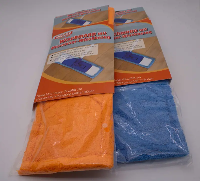 Wischmopp mit Microfaser-Wischbezug