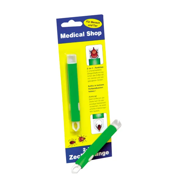 Medical Shop Zeckenzange 2-in-1