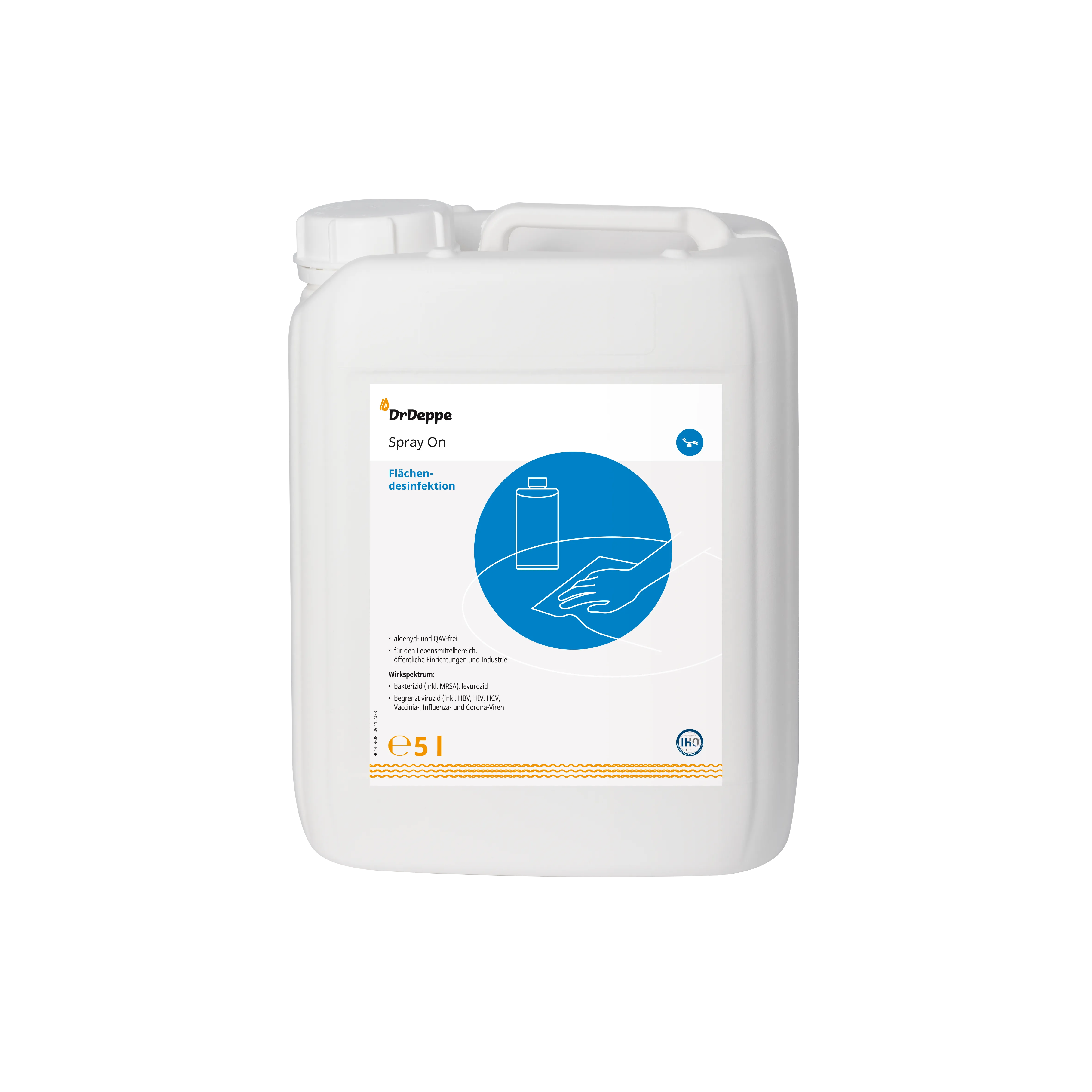 DrDeppe SprayOn Flächendesinfektion 5 L