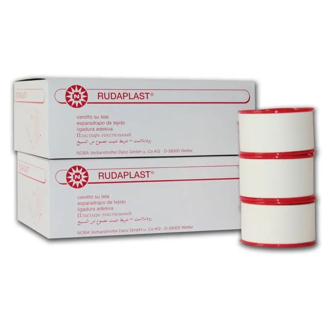 Rudaplast 2,5 cm x 5 m 10 Rollen Fixierpflaster