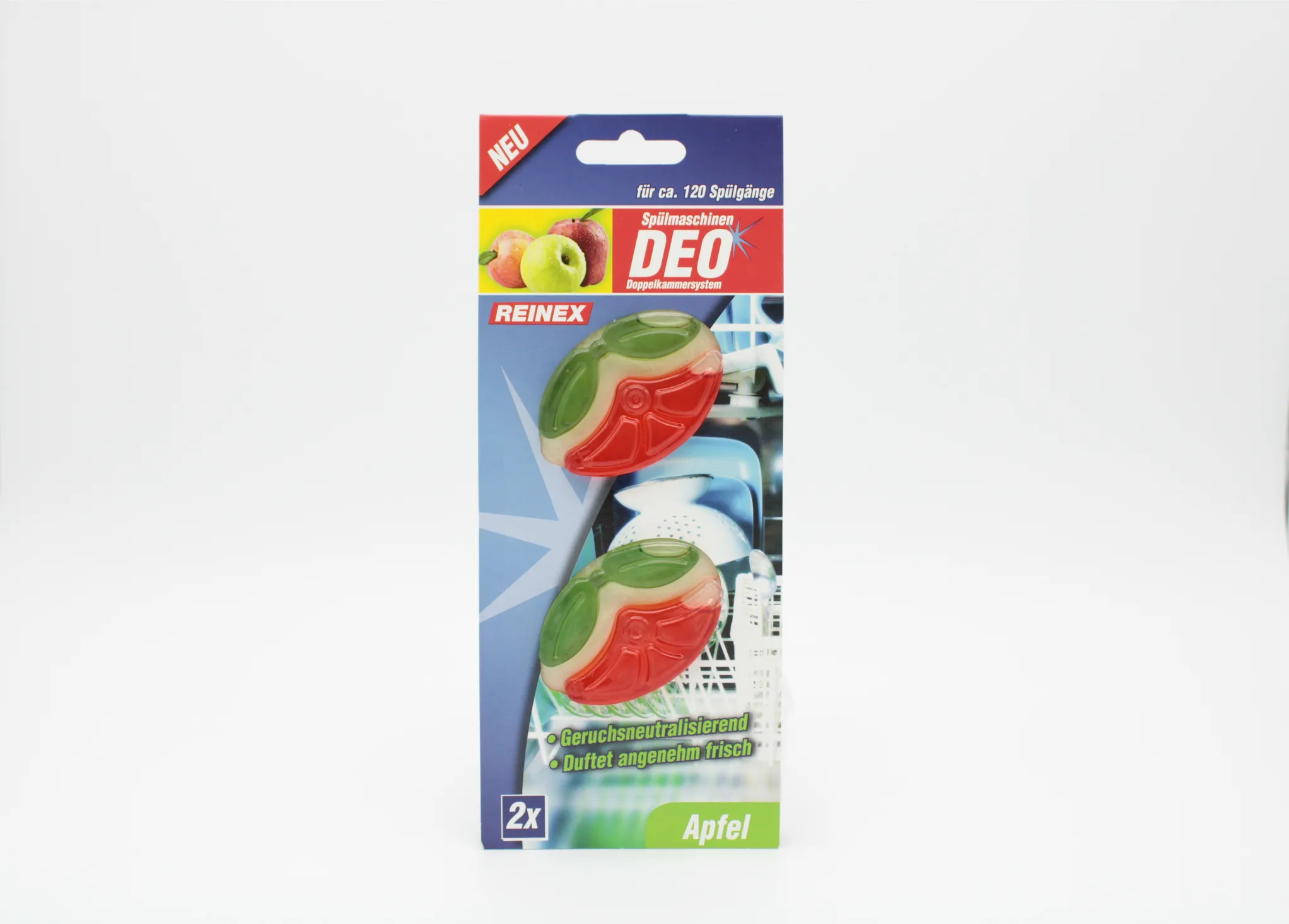 Spülmaschinen Deo flüssig Doppelkammer Citrus