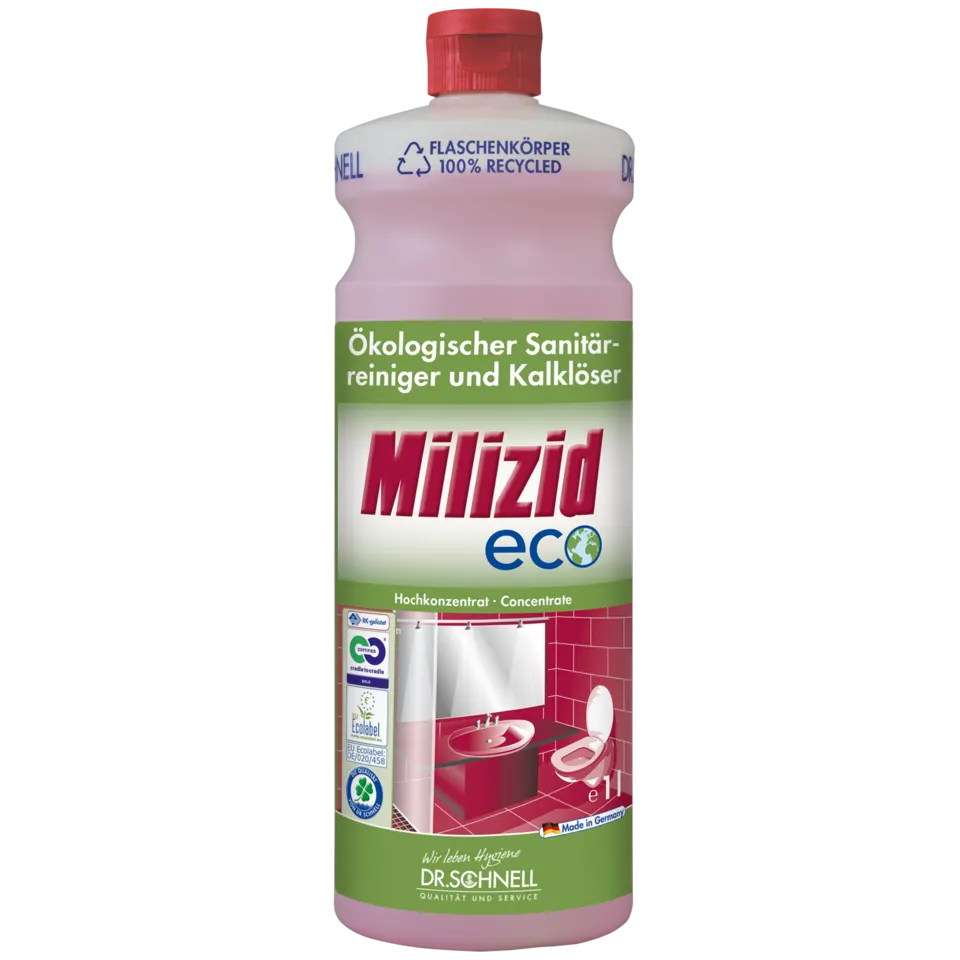 MILIZID ECO Ökologischer Sanitärreiniger und Kalklöser