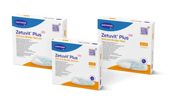 Zetuvit Plus Silicone Border 20x25cm P