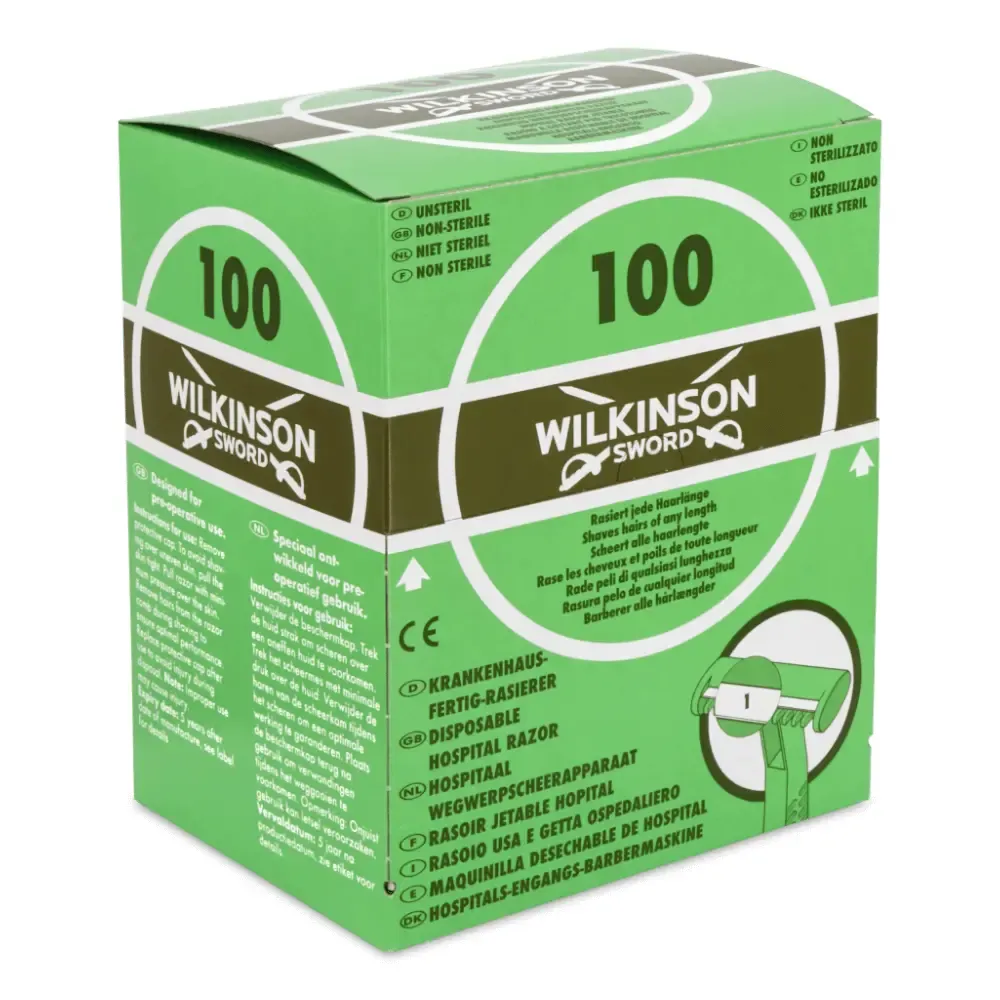 Wilkinson Rasierer, einschneidig, unsteril (100 Stück)
