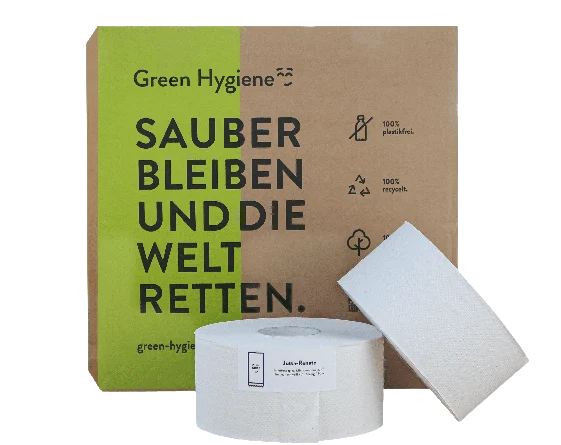 Green Hygiene® JUTTA-RENATE Jumbo-Toilettenpapier, 2-lagig 180 m