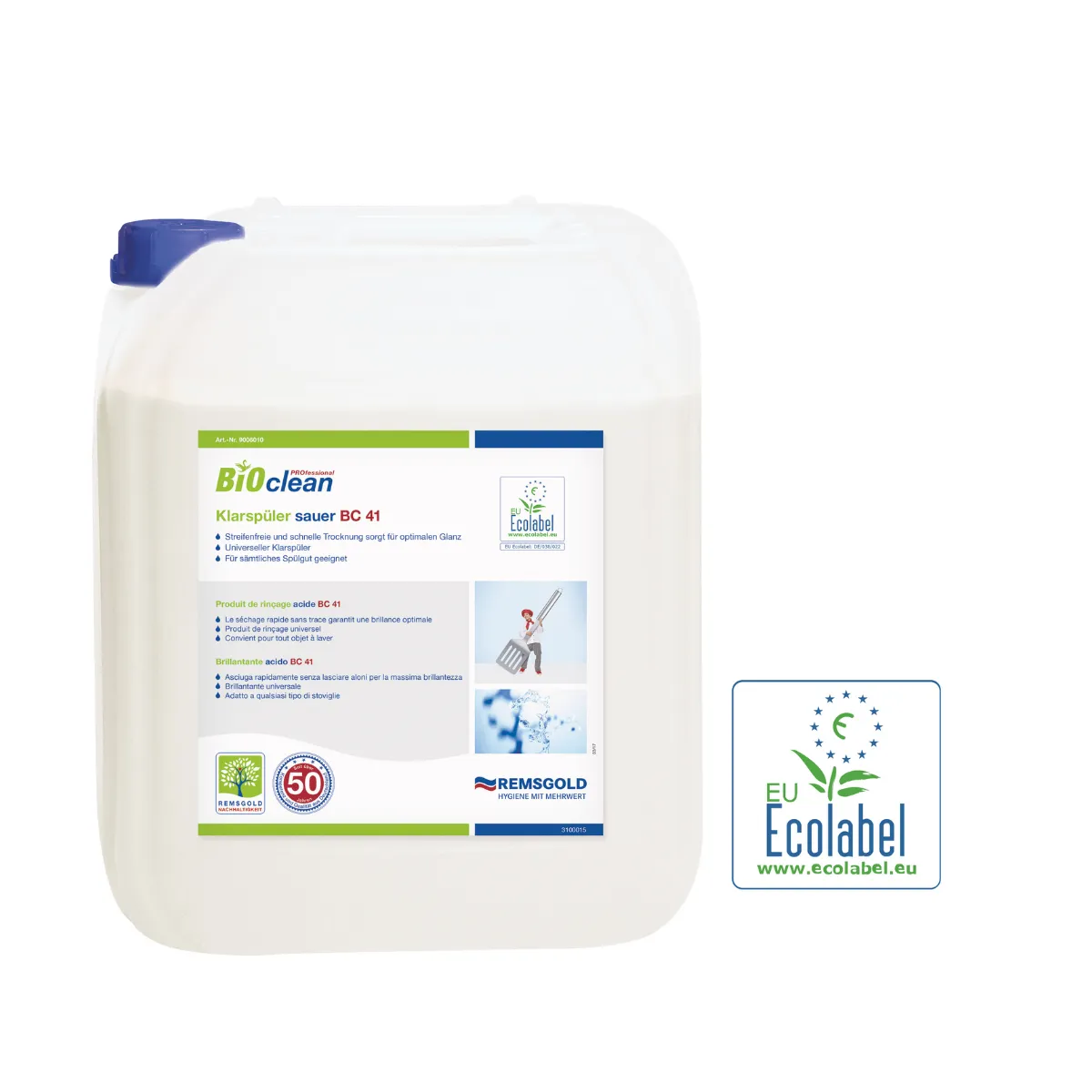 BCP Klarspüler sauer BC 41, 10 kg Kanister