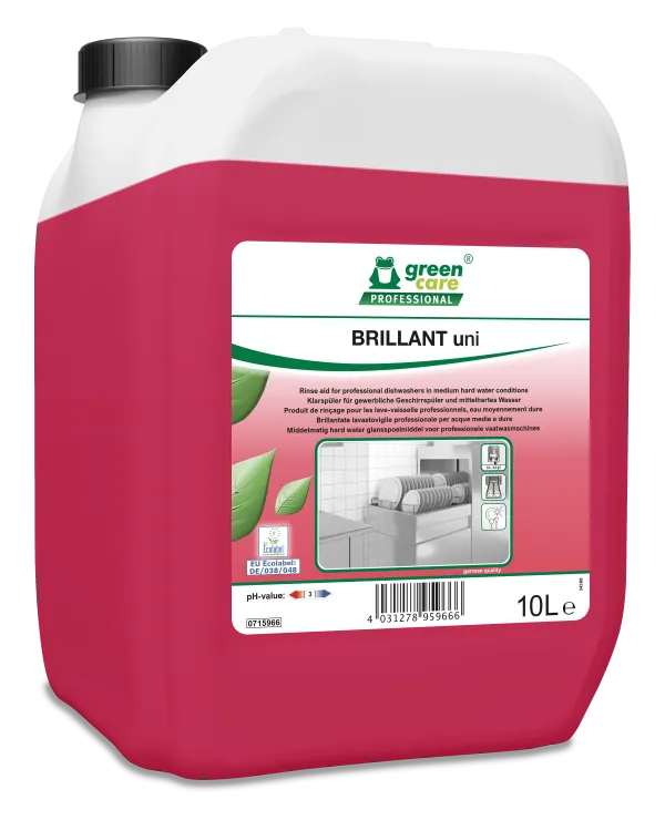 BRILLANT uni Klarspüler für Geschirrspülmaschinen