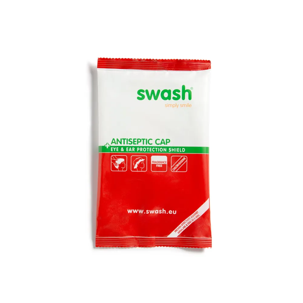 Swash® Antiseptic Cap, parfümfrei, 1er-Packung 30 x 30