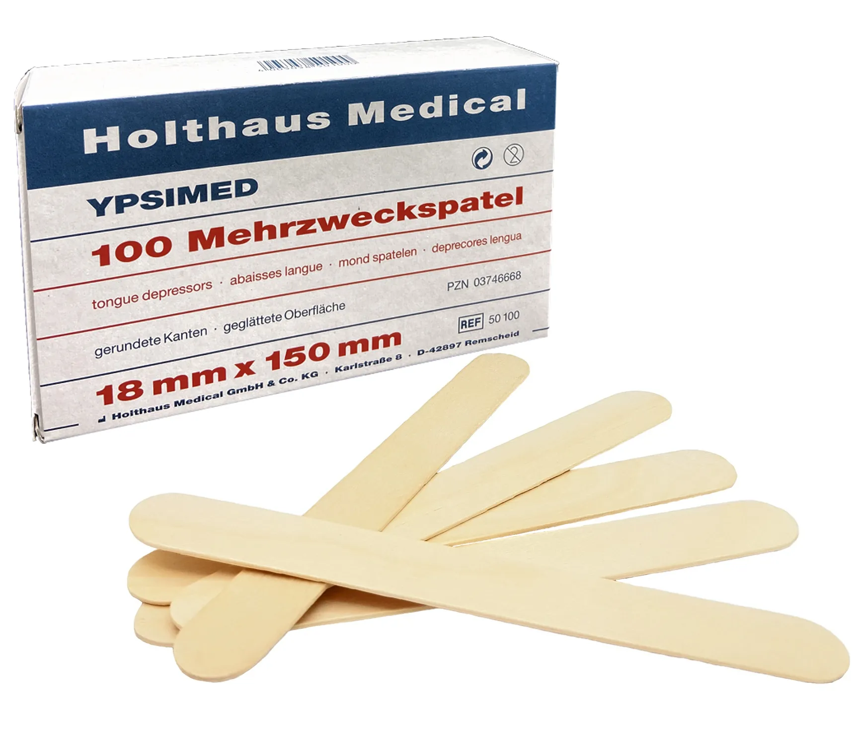 YPSIMED Mehrzweckspatel 100 Stück