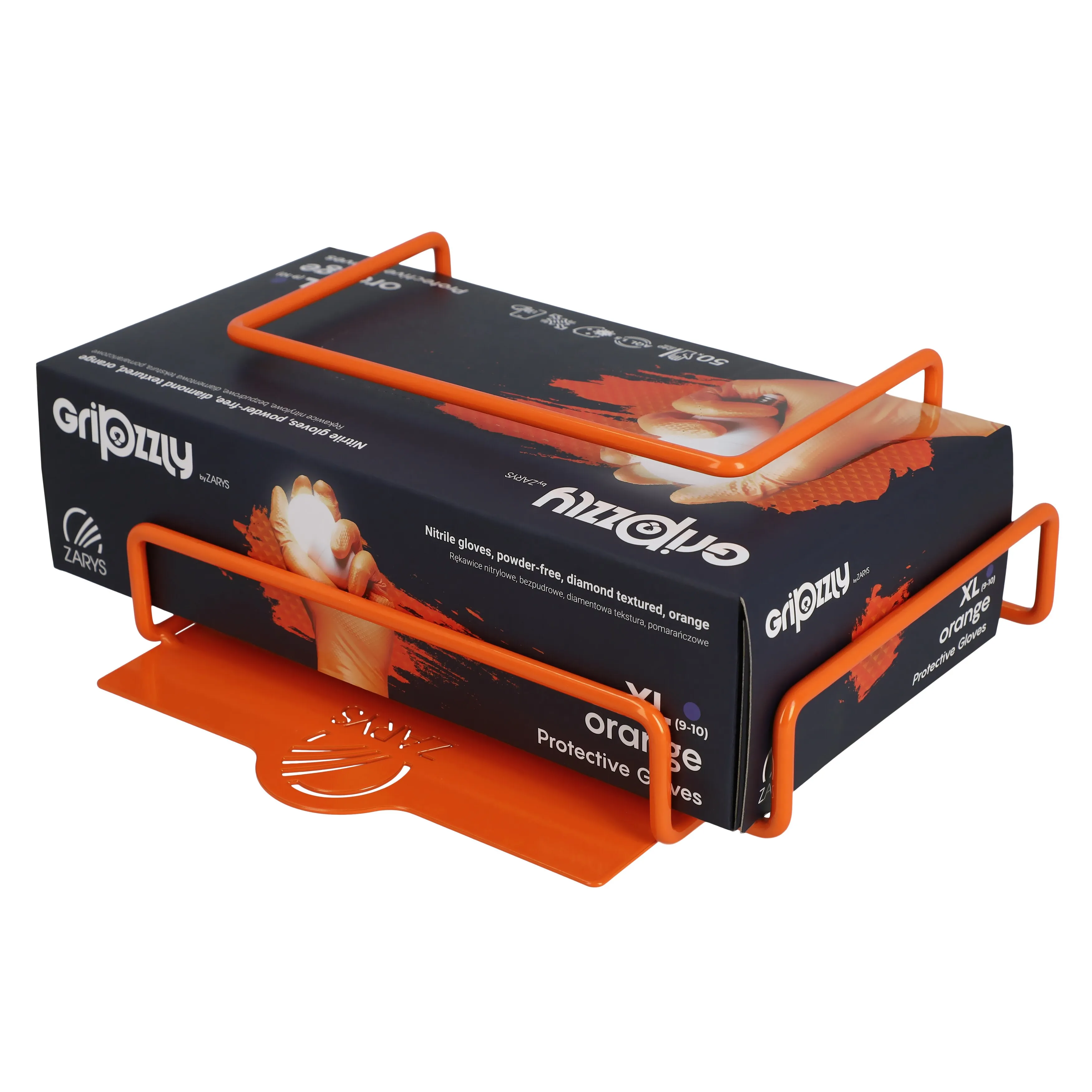 Single Glove Dispenser (for Gripzzly) with logo