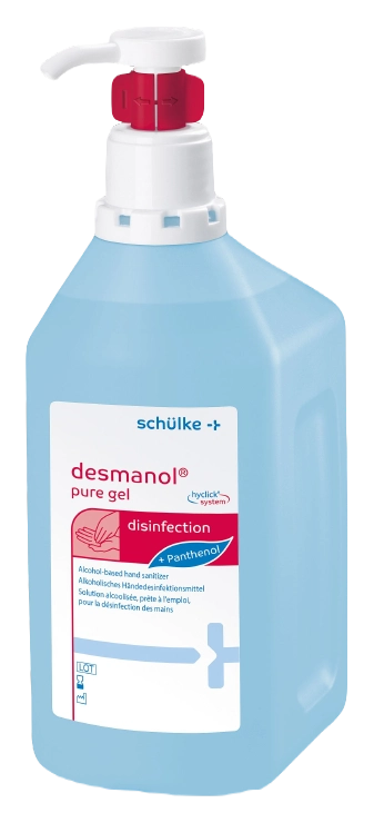 Desmanol pure Händedesinfektion 1000 ml - Flasche, hyclick