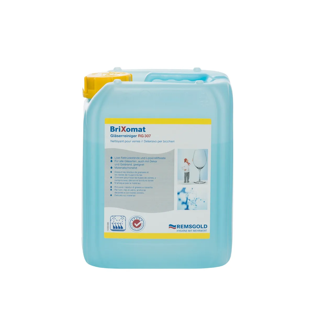 Brixomat Gläserreiniger RG 307, 12 kg Kanister