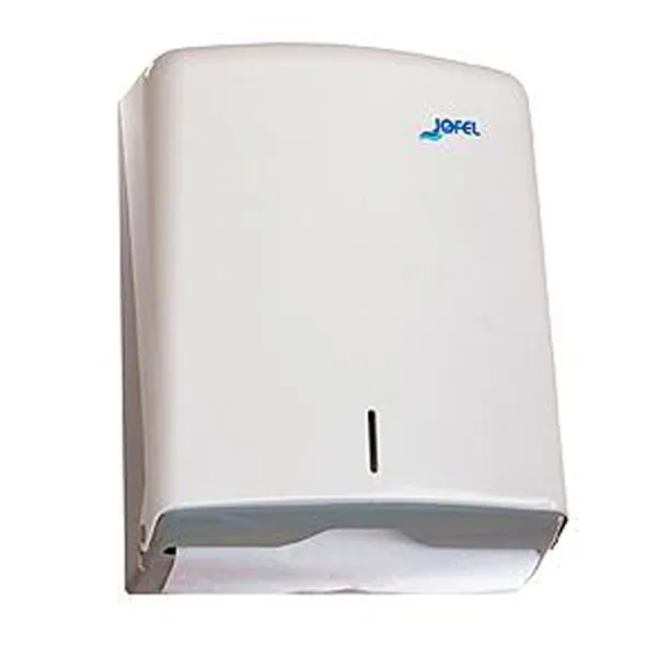 Falthandtuchspender Azur, abschließbar aus ABS