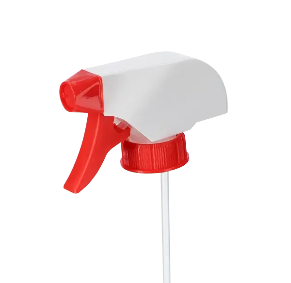 Spraykopf weiß rot Gew 25 mm mit Ansaugsieb