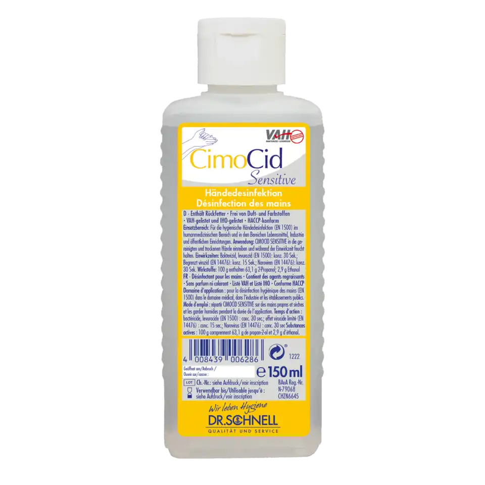 CIMOCID SENSITIVE Kittelflasche 150 ml