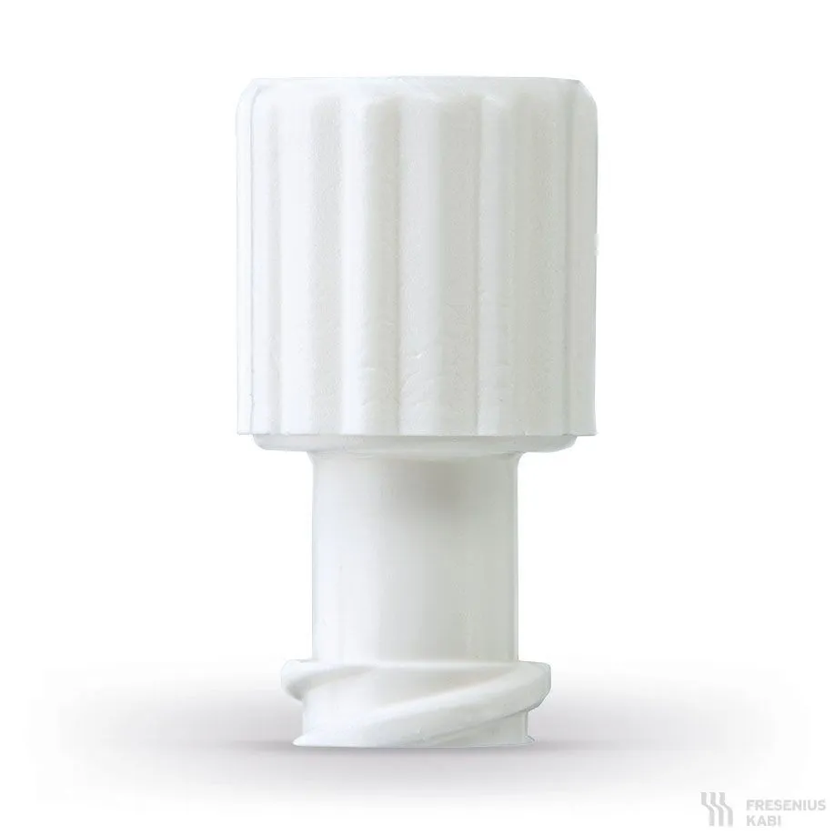 Kombistopfen, männlich/weiblich, weiss / 100 Stück