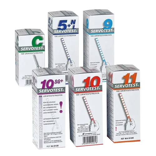 Servotest Urindiagnoseteststreifen