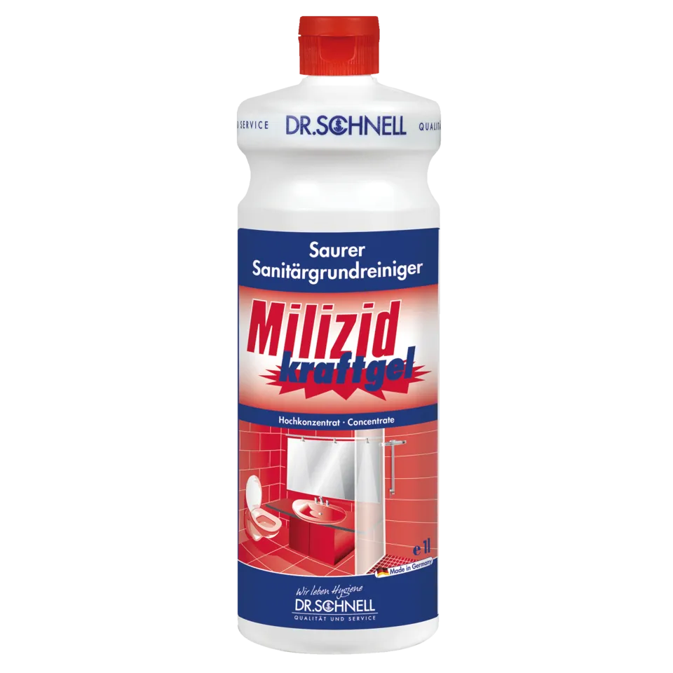 MILIZID KRAFTGEL Saurer Sanitärgrundreiniger