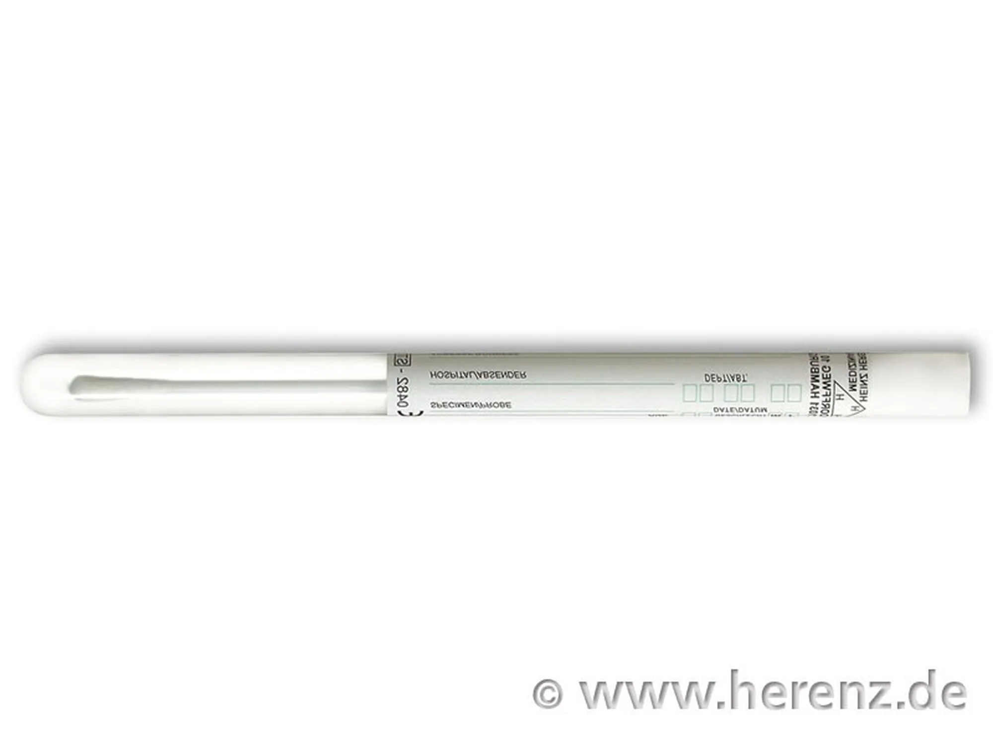 Dry swabs PL ohne Medium, PS-Stab mit Viskose-Rayonkopf, ste