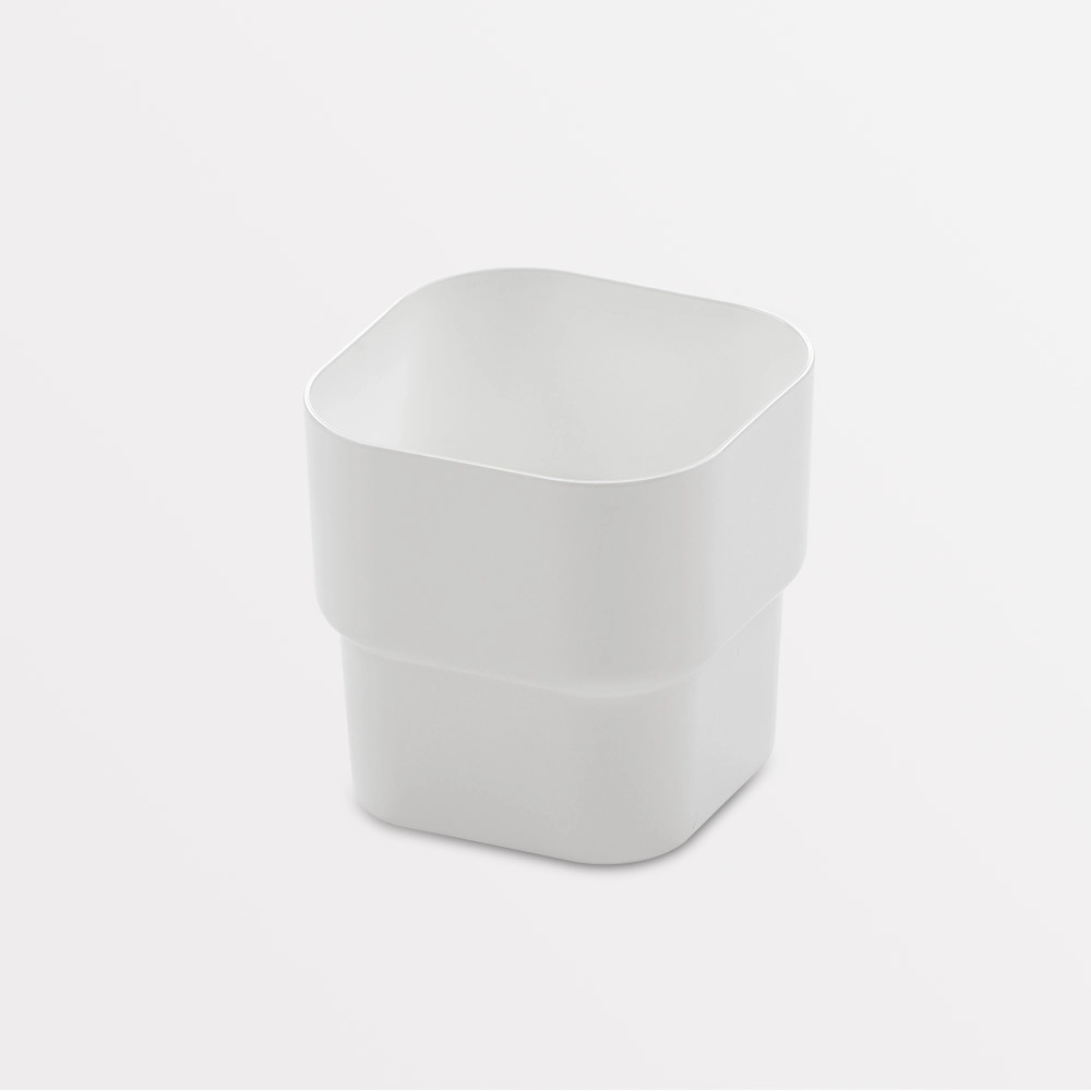 melijekt Utensilienbecher quadratisch weiß