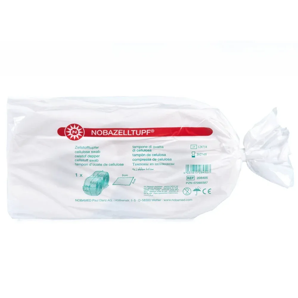 Nobazelltupfer 4 x 5 cm unsteril im Beutel (2 x 500 Stück)