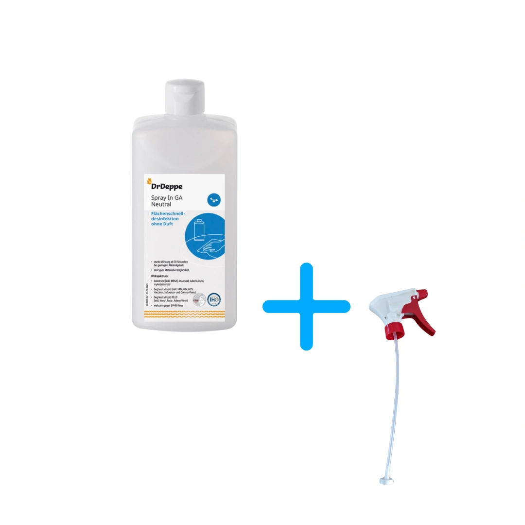 DrDeppe SprayIn GA Flächendesinfektion 500 ml
