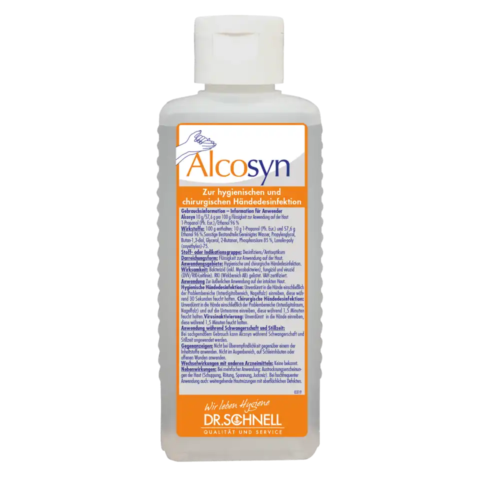 ALCOSYN Händedesinfektion viruz Kittelflasche 150 ml