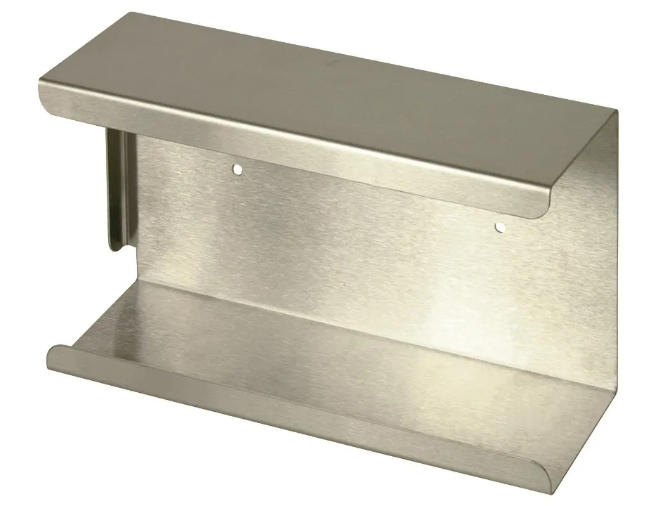 Handschuhbox-Halterung aus Edelstahl, 1-fach XL