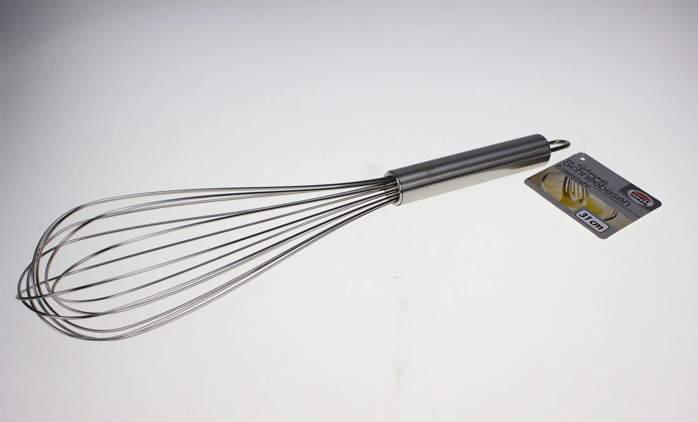 REINEX KÜCHENPROFI Schneebesen Edelstahl, 31x6cm