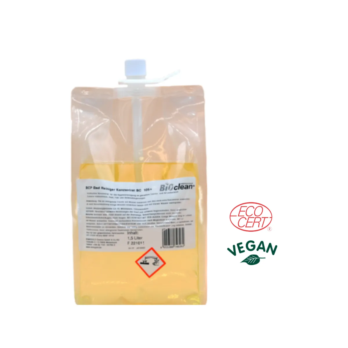BCP Bad-Reiniger Konzentrat BC 105+, 1, 5 l Beutel