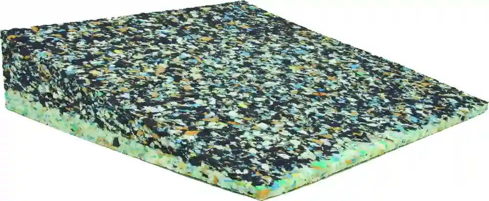 Keilkissen aus Granulat Schaum, 45 x 45 x 8/1 cm