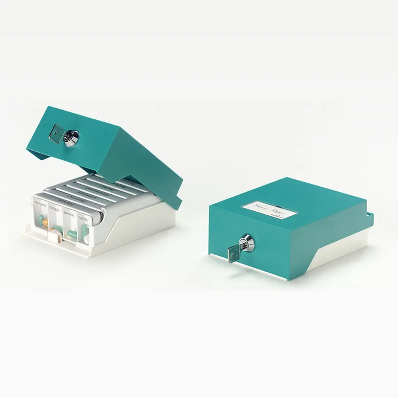 Abschließbare wodimed-Kassette für den Medi 7®-Wochendosiere