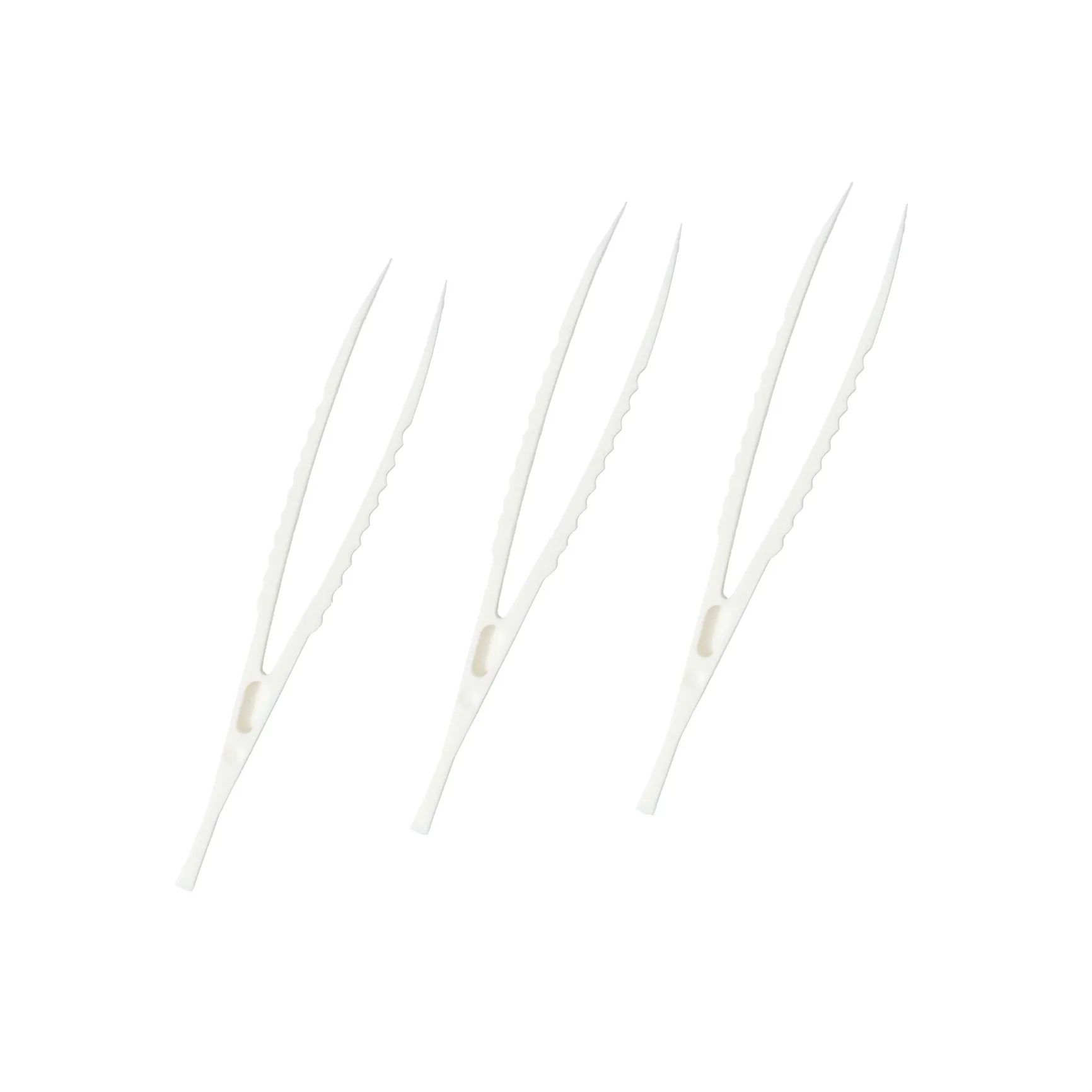 Einmal-Pinzetten ABS, anatomisch, einzeln steril, weiß