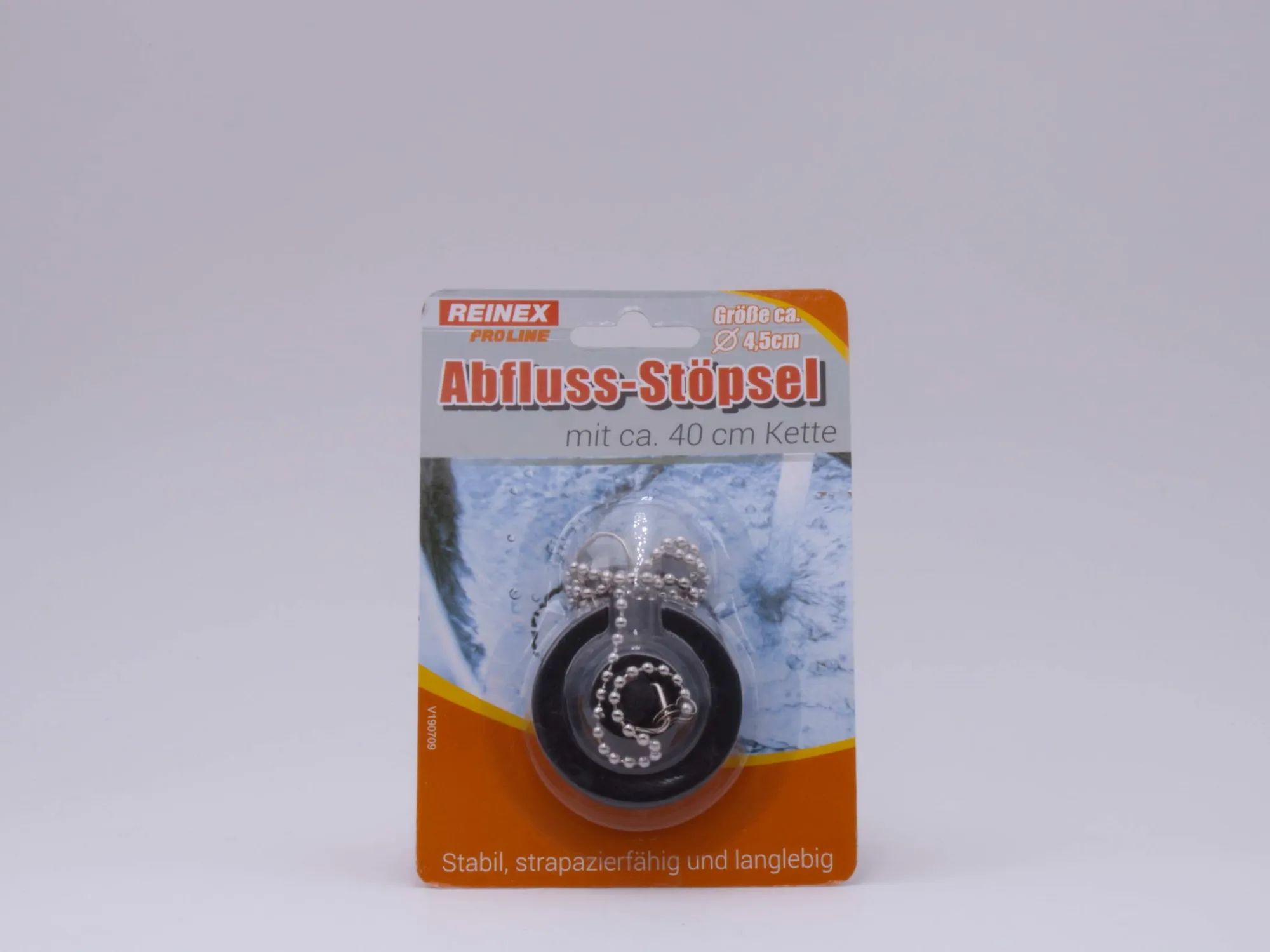 REINEX Abfluss-Stöpsel, 45 mm mit 40 cm Kette