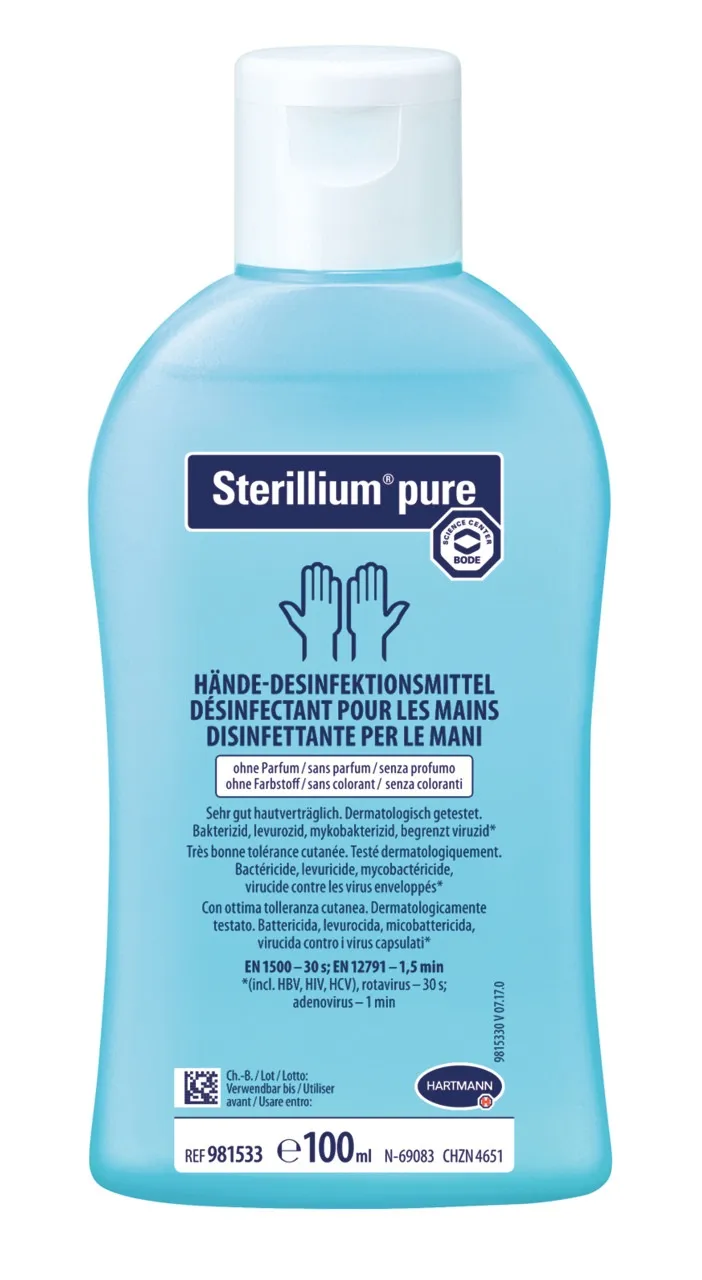 Sterillium pure Hände-Desinfektionsmittel, 100 ml