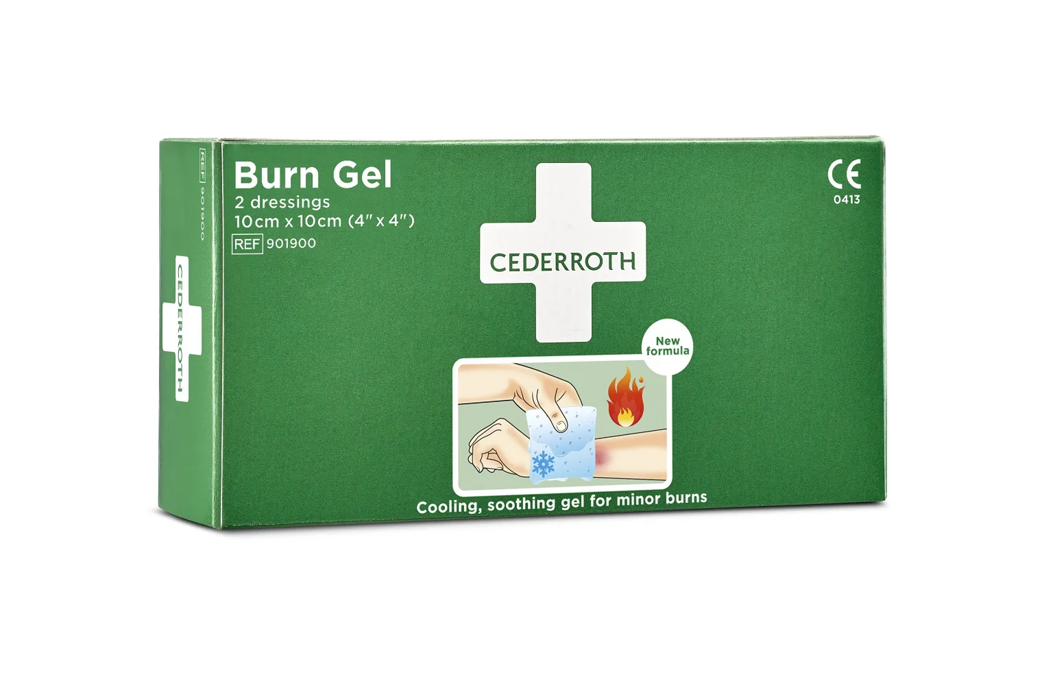 Burn Gel Kompresse für den Arm - 20×20 cm