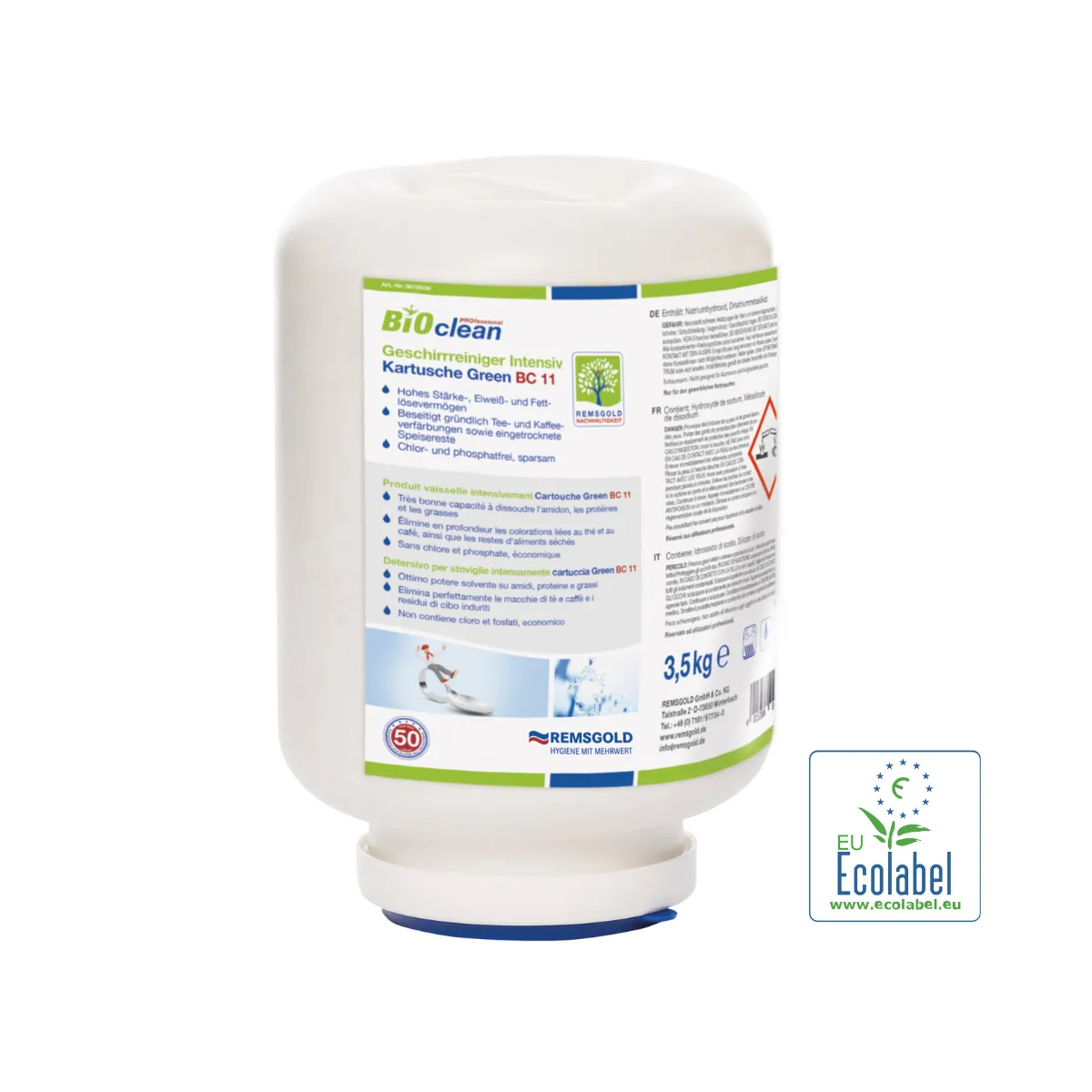 BCP Geschirrreiniger Intensiv Kartusche Green BC 11