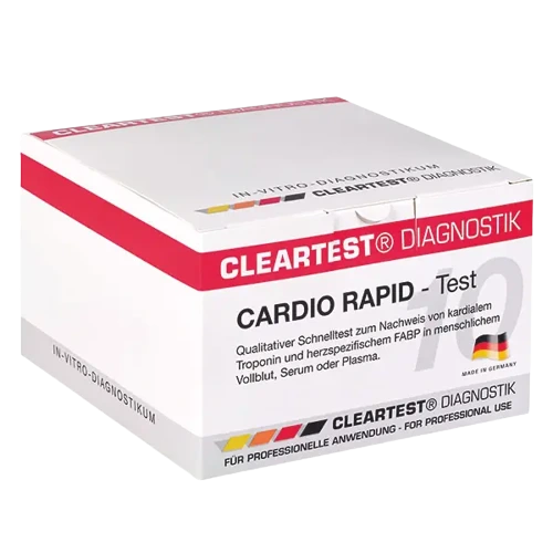 Cleartest Cardio rapid Infarkttest Vollblut/Serum oder Plasma