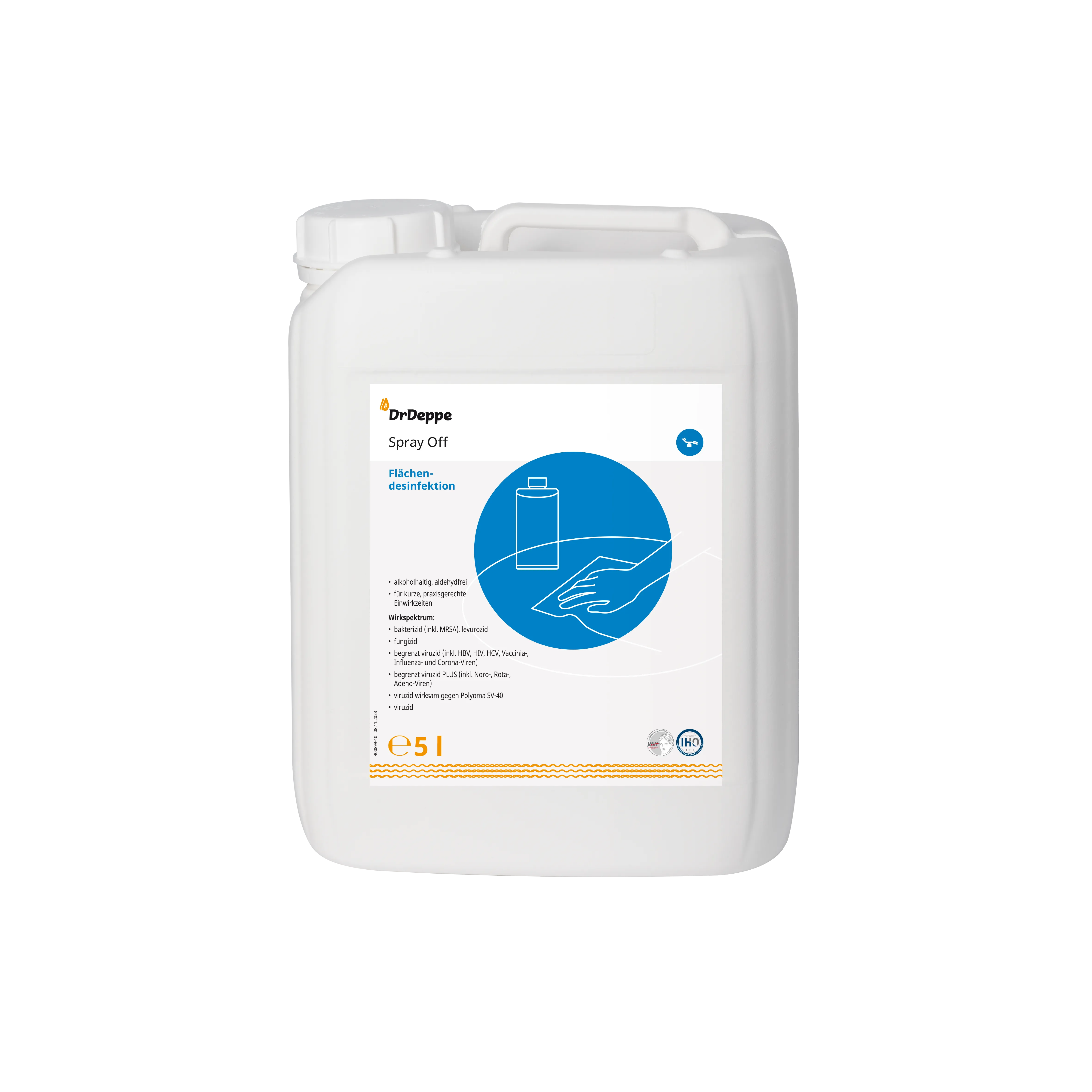 DrDeppe SprayOff Flächendesinfektion 5 L