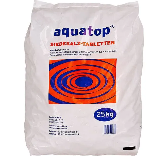 Salztabletten 25 kg Sack